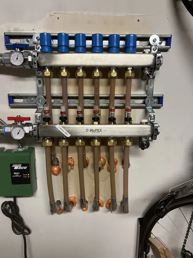 Plumber performing Leak Detection at a residential property in Menifee